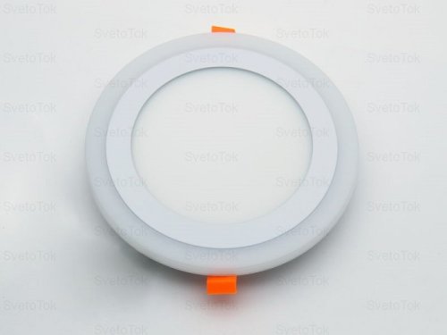 Светильник встраиваемый (панель) Leek 2CLR LED 220В 16Вт 3000/6000К IP20 Круг картинка 